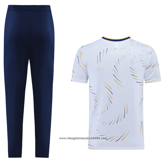 Tuta da Track Real Madrid Manica Corta 2021 2022 Bianco